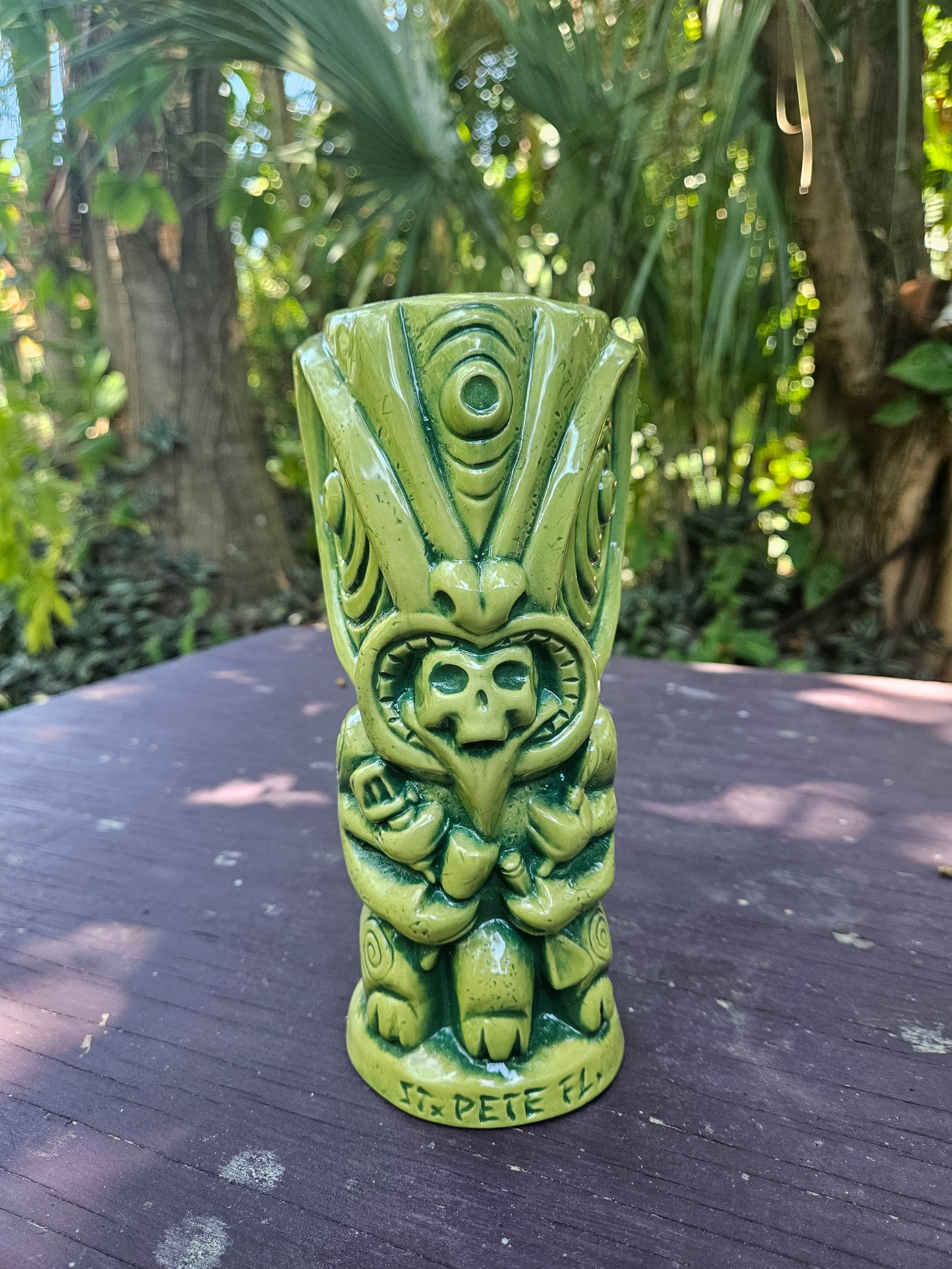 Wasabi Green Tiki