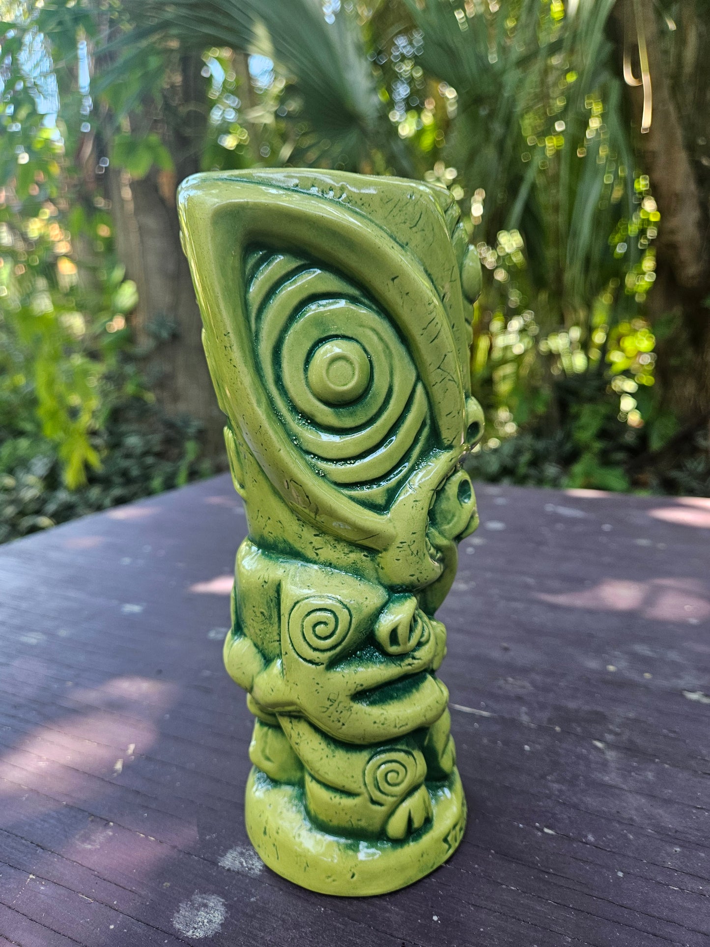 Wasabi Green Tiki
