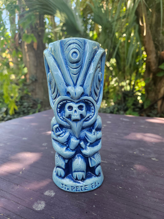 Blue Green Tiki
