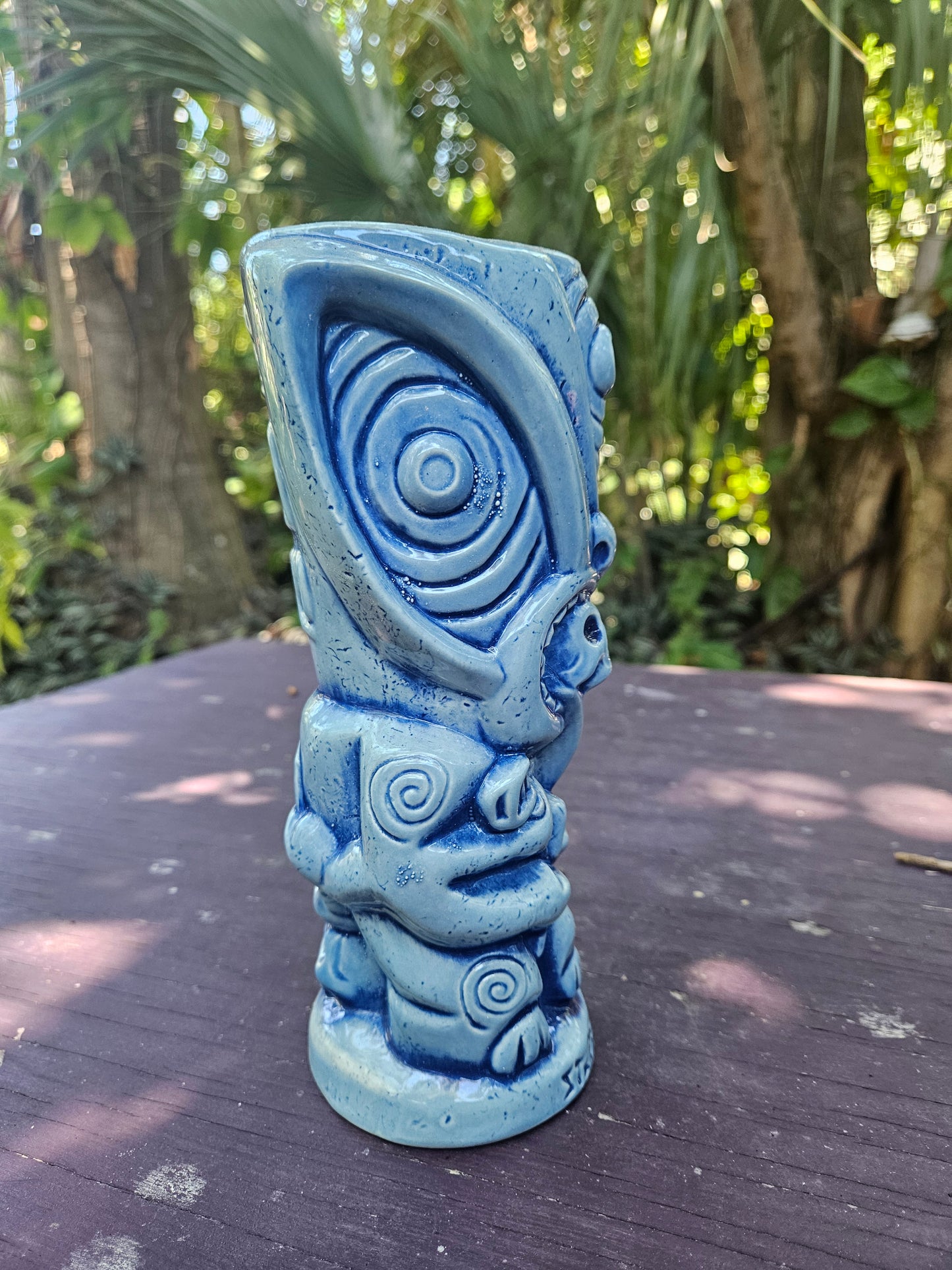 Blue Green Tiki