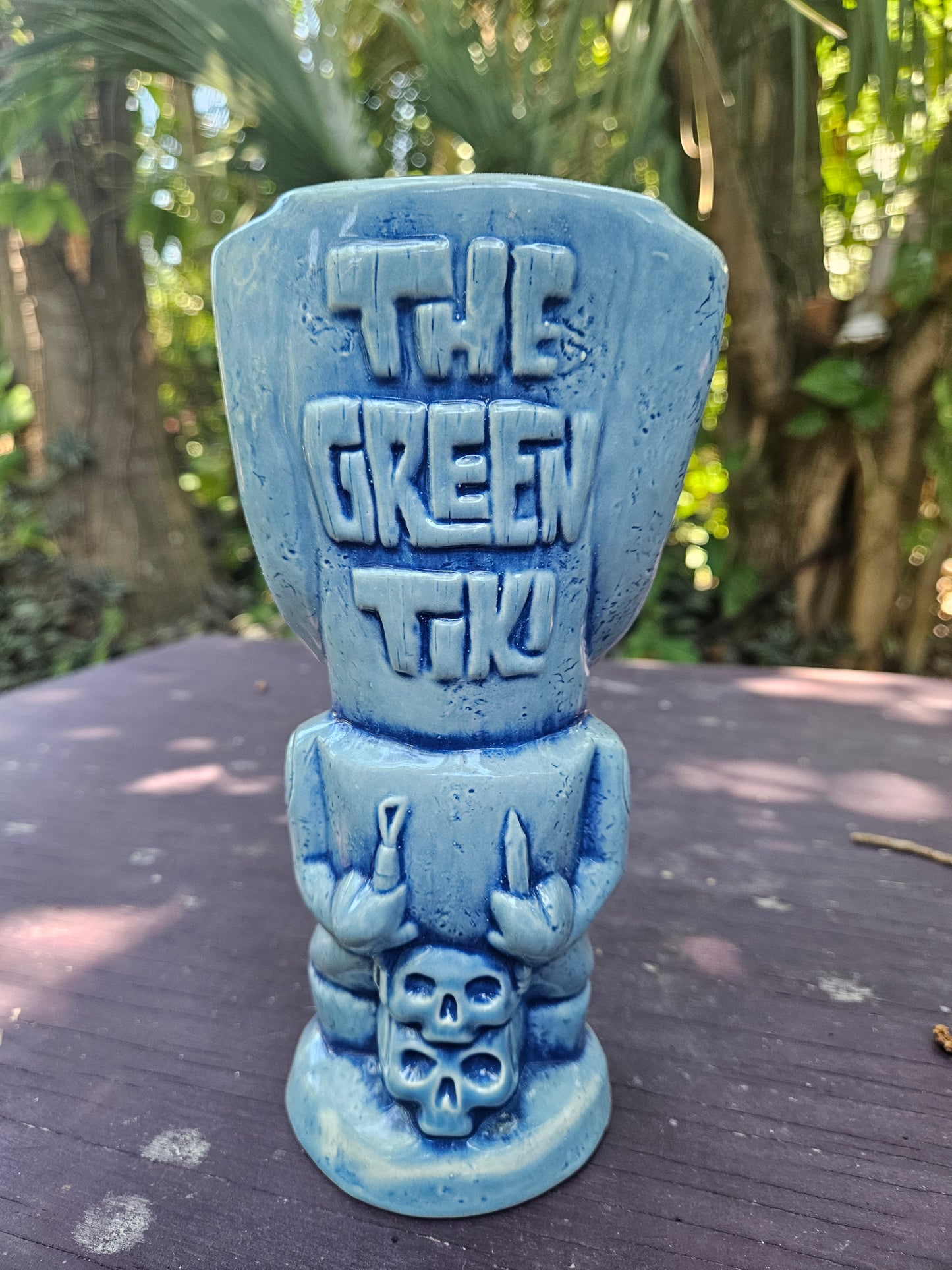 Blue Green Tiki