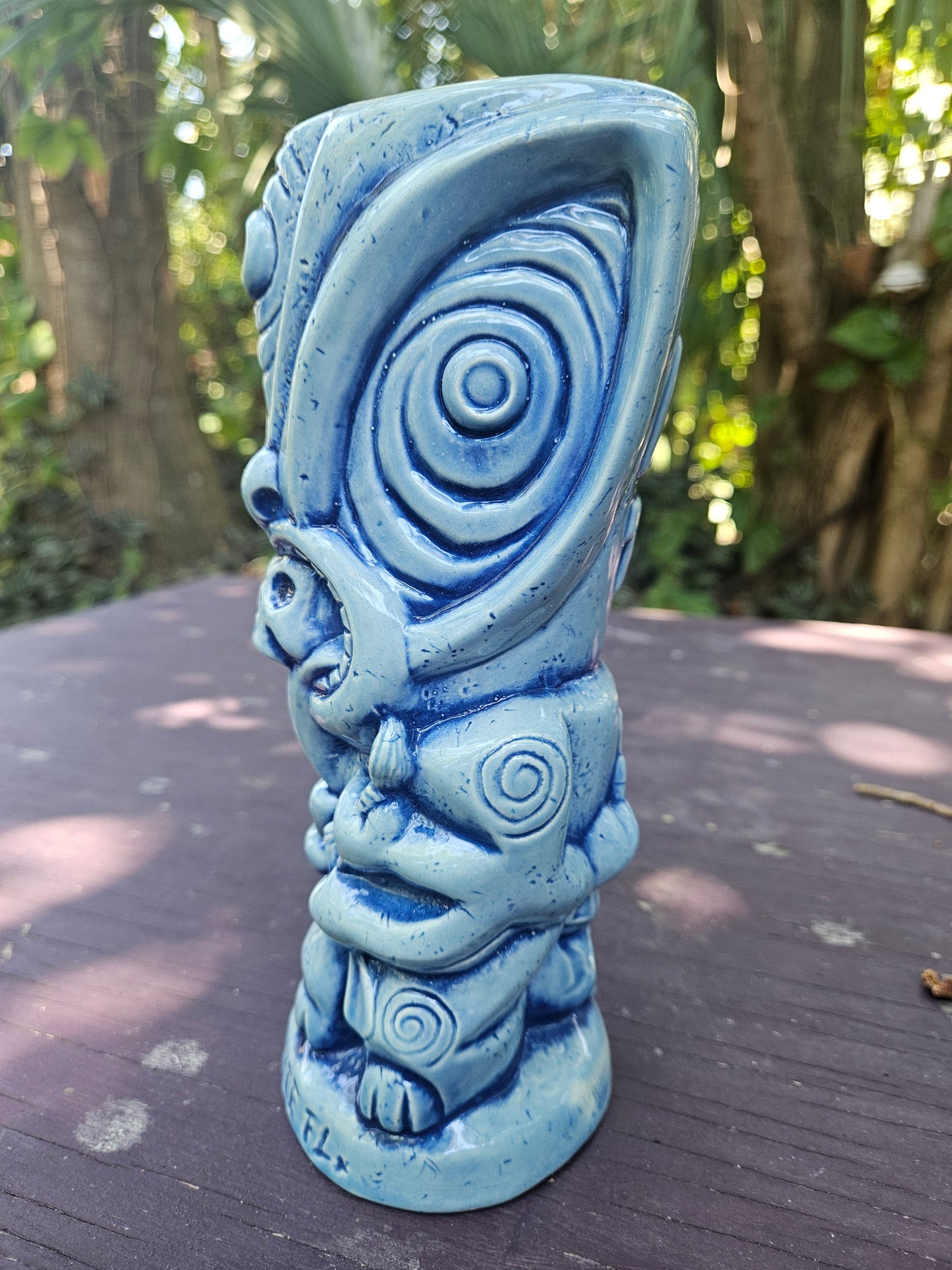Blue Green Tiki