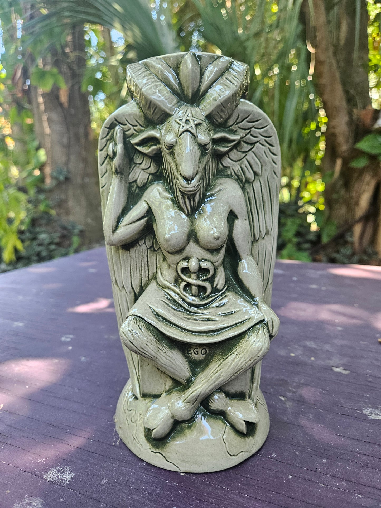 Green and Smoke Baphomet