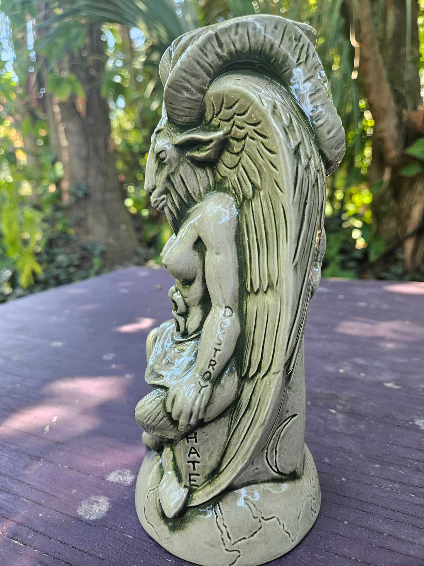 Green and Smoke Baphomet